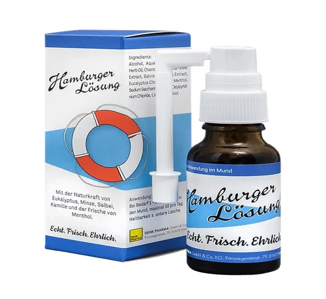 Цацлага /амны/ Hamburger Lősung  20мл